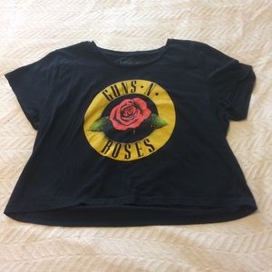 Guns n' Roses Crop Top